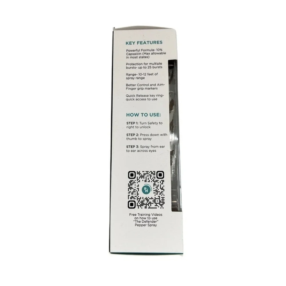 Protect Humans The Defender Pepper Spray 14 Gram Fill 0.5 FL Zebra Print